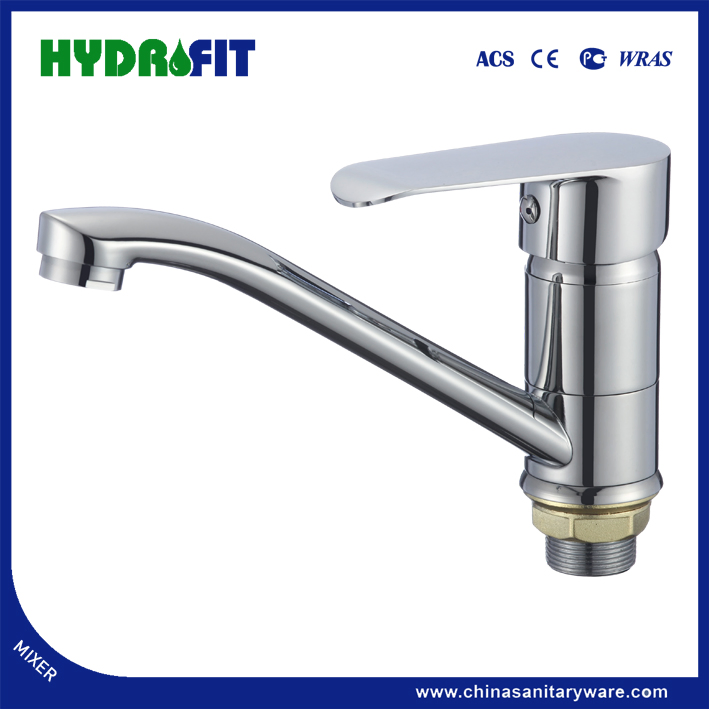 Sanitary Ware Accessories Single Handle Factory Chrome Luxury Water Tap Basin Brass Faucet