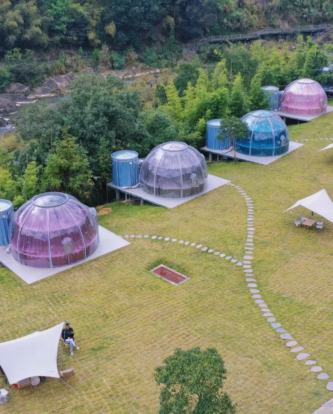 Popular Polycarbonate Bubble Room PC Sheet Star Room Transparent Night Igloo Tent Star House Ys3.65