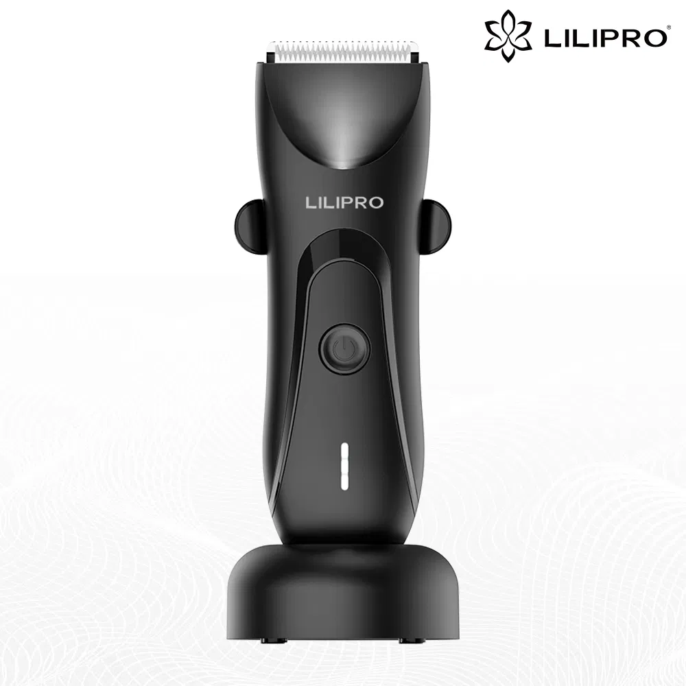 Lilipro B1 Moisture-Proof Ball Trimmer Having Light & Ceramic-Coated Blade Body Stylist for Pubic/Body/Groin Care Electric Shaving Devices