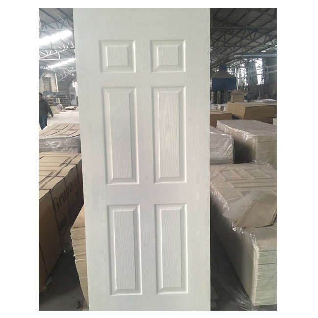 Wood Veneer White Primer Melamine Door Skin