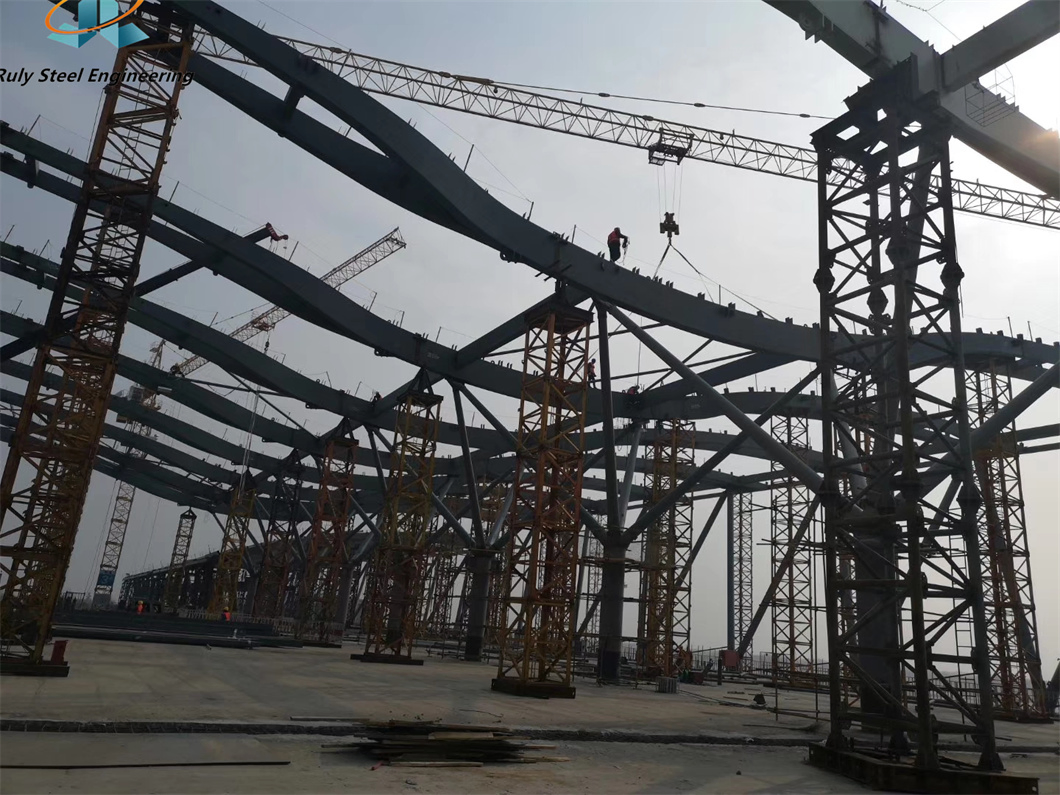 High Strength and High Seismic Resistance Fast Installation Prefabricated Steel Structure