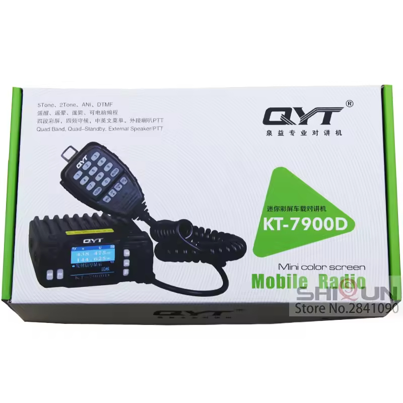 Мобильная радиостанция QYT KT-7900D для автомобиля, 25Вт