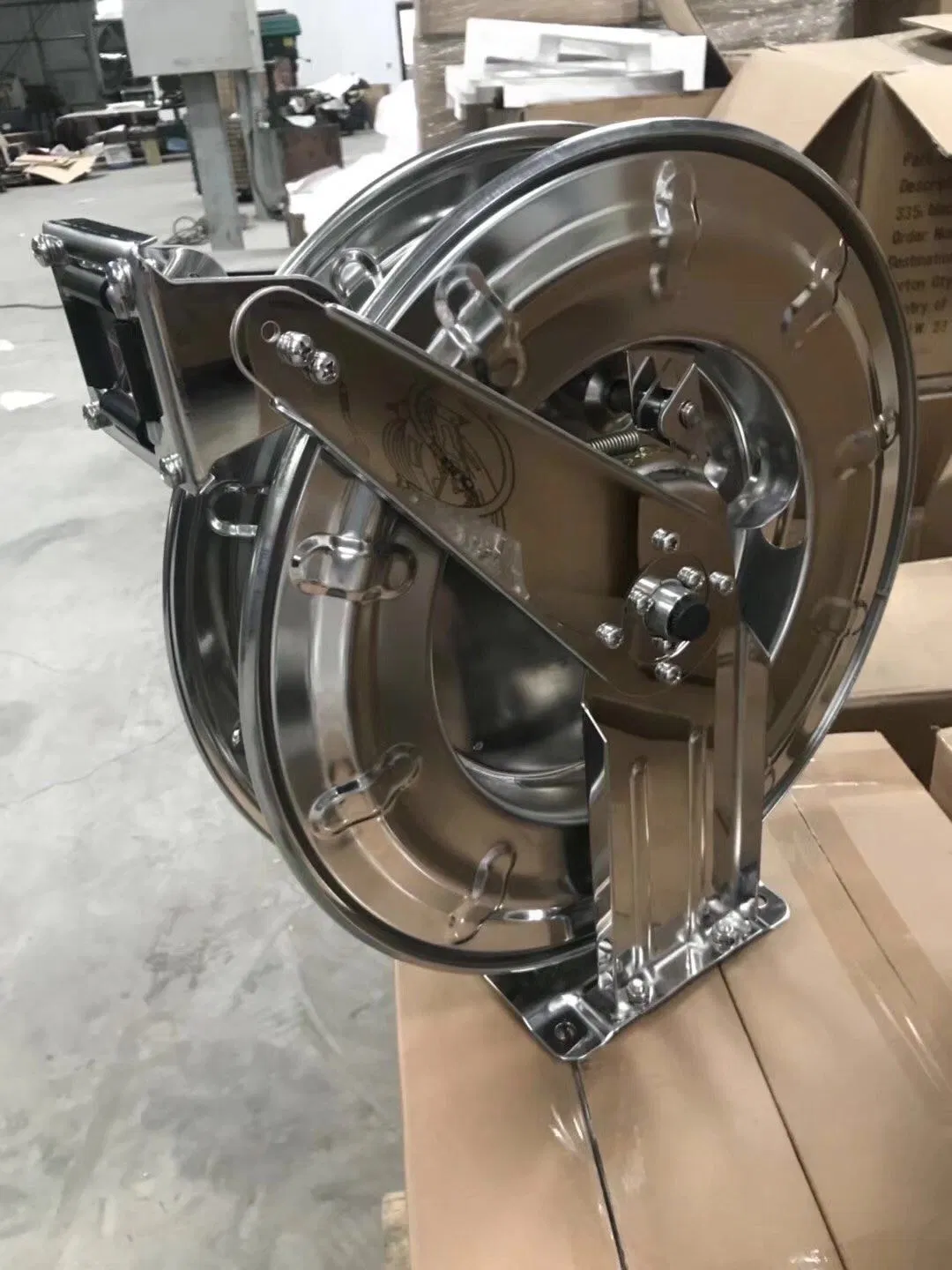 Stainless Steel Automatic Rewind Hose Reels