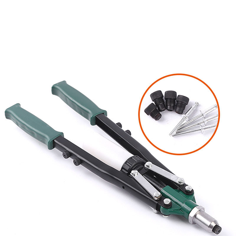 Double Hold Strong Power Hand Riveter Gun