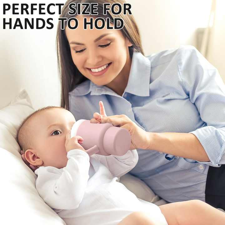 New 2025 Baby Product Kid Cup Adorable Miniature Tumbler with 2PC Leak-Resistant Straw Good Quality Toddler Tiny Tumbler