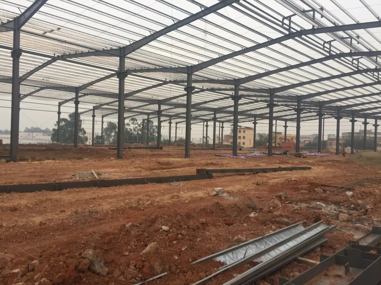 Fast Installation China Factory Light Modular Steel Construction Workshop