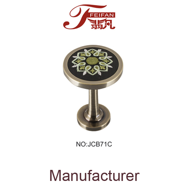 Elegant embroidery  Stainless Steel Curtain Tieback Curtain Hook