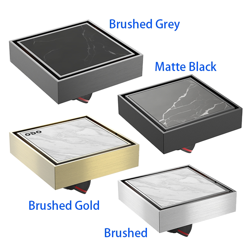 Wholesale 304 Stainless Steel Linear Anti Odor Tile Insert Shower Floor Drain