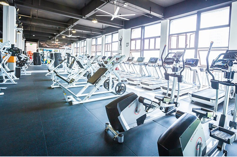 15mm/20mm/25mm Thick Shock Absorption Glue Free Rubber Flooring