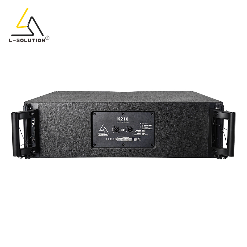 Dual 10 Inch Passive Line Array Speaker to Sound System for Events