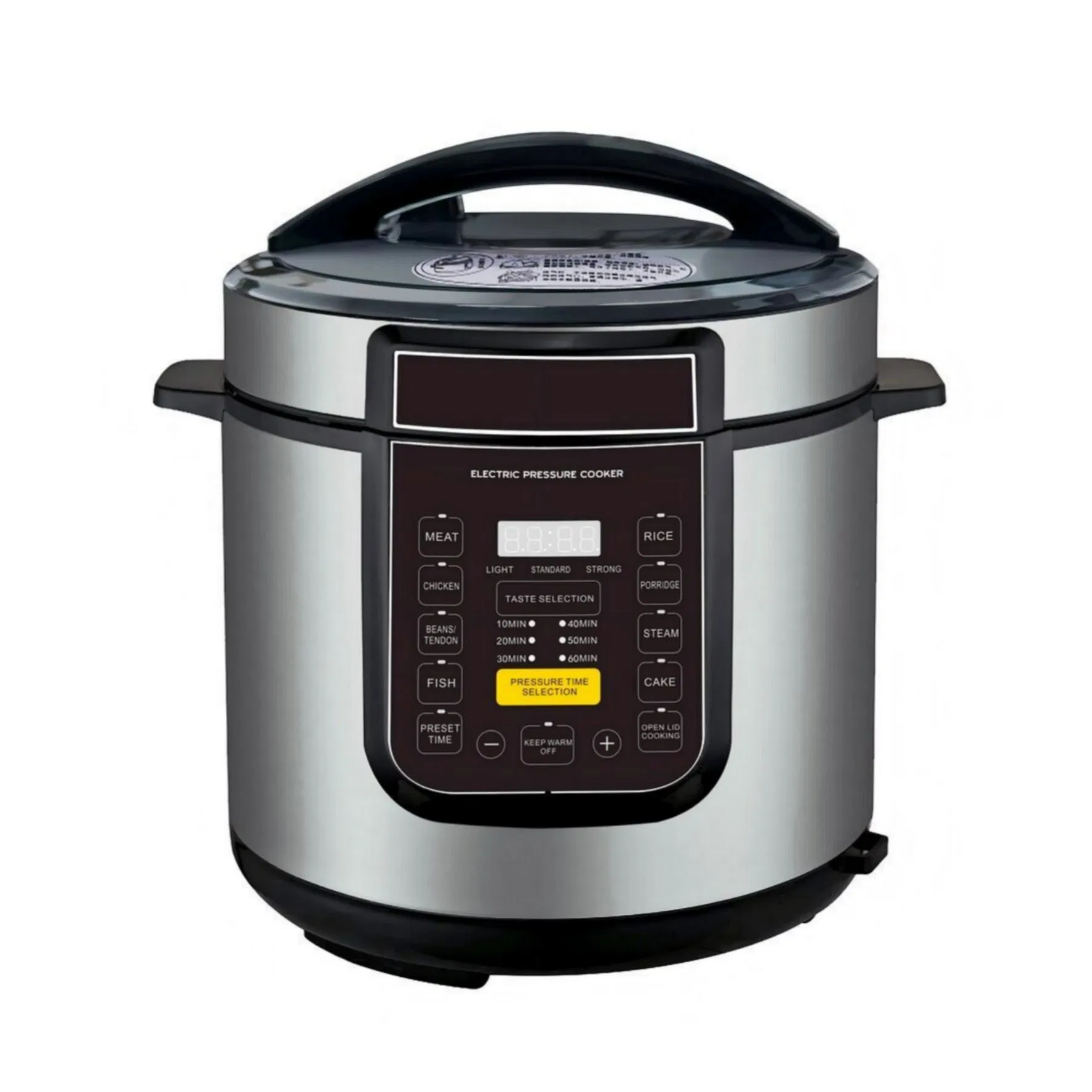 Home Use Electric Pressure Cooker with Safety Valve Non-Stick Pot and Simple Cleaning Process