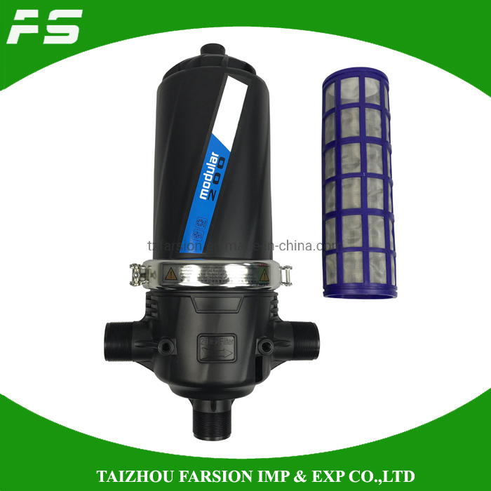 Agriculture Farm Drip Irrigation Bsp/NPT Plastic T Type 2 Inch Screen Water Treatment Filter