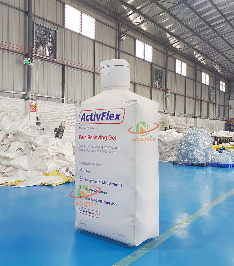 Inflatable Custom Medicine Advertising Decoration Inflatable Large Medicine Bottle Mode