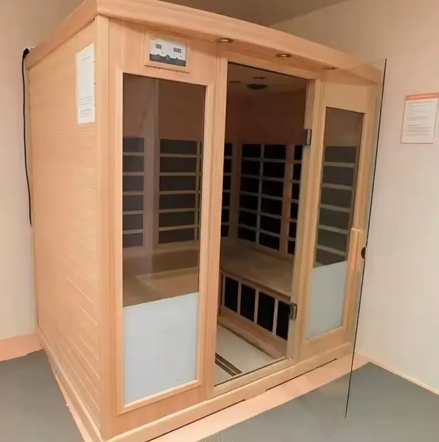 Премиум сауна из кедра для сада, 3-8 человек