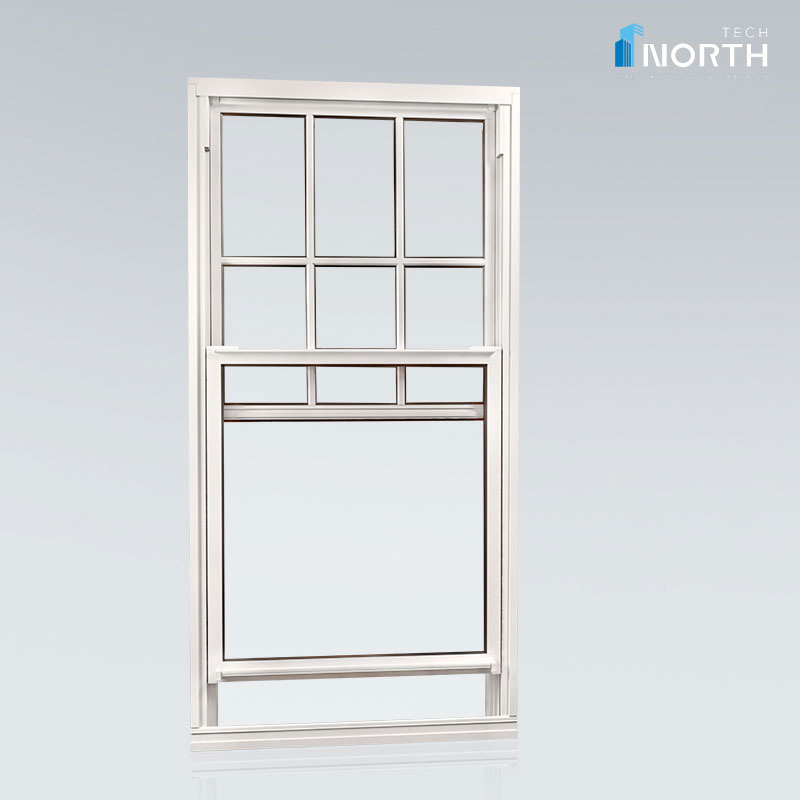 Quality Single Hung Double Hung Vertical Sliding Thermal Break Aluminum and Aluminum-Clad Wood Windows Low Price Manufacturer