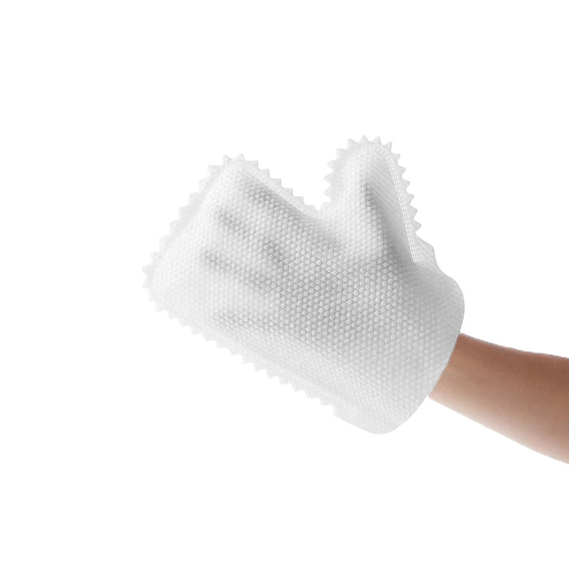Esun Dishwashing Non- Woven Reusable Dry Wet Cleaning Gloves for Home Kitchen
