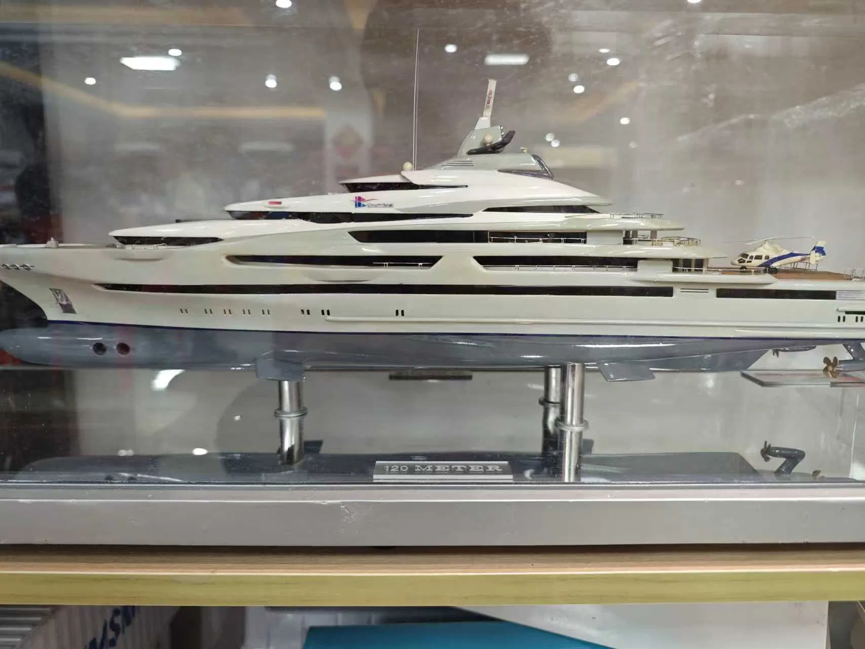 Yacht Ship Miniature Scale Model Making Suitable for Global Model Enthusiasts