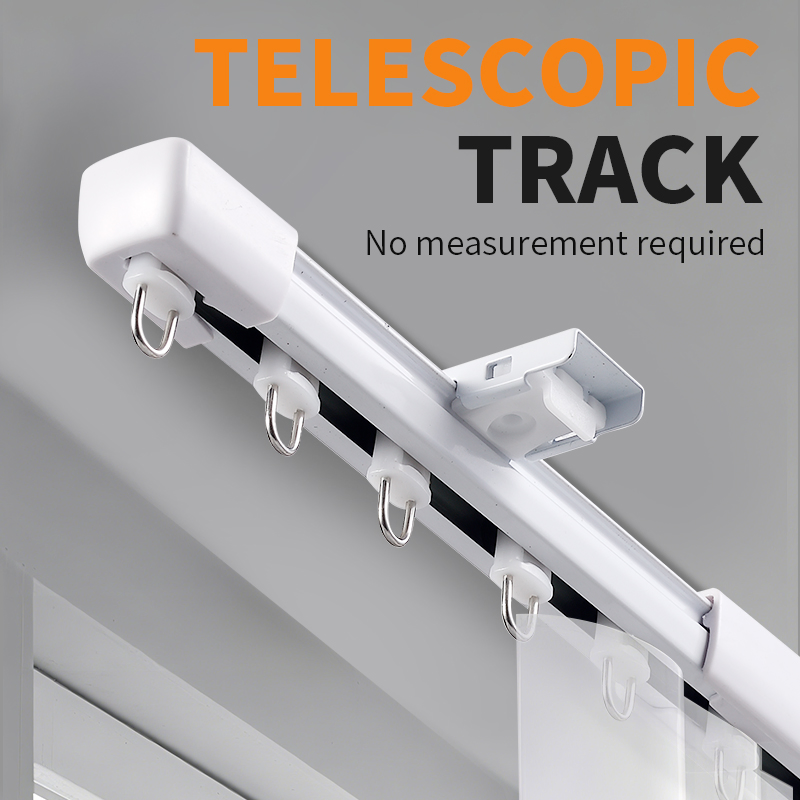 Manufacturer of Top/Side Mounted Silent Retractable Curtain Tracks for Best-Selling Hotel Windows