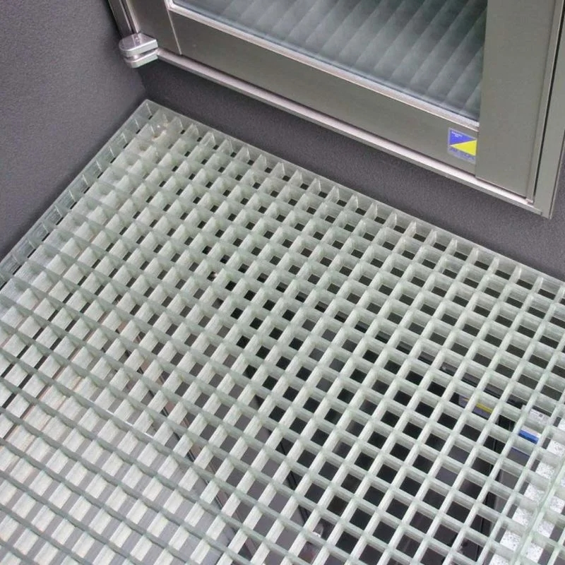 M3825 Lightweight High Strength Cost-Effective Solution Durable Long Lasting Industrial Use Molded Flooring Fiberglass 38mm UV Manufacturer Custom FRP Grating
