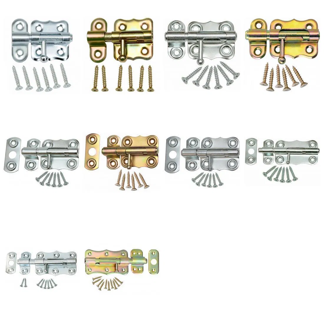 Bathroom Wooden Door Iron Latch for Latch Door Buckle Cases Padlock