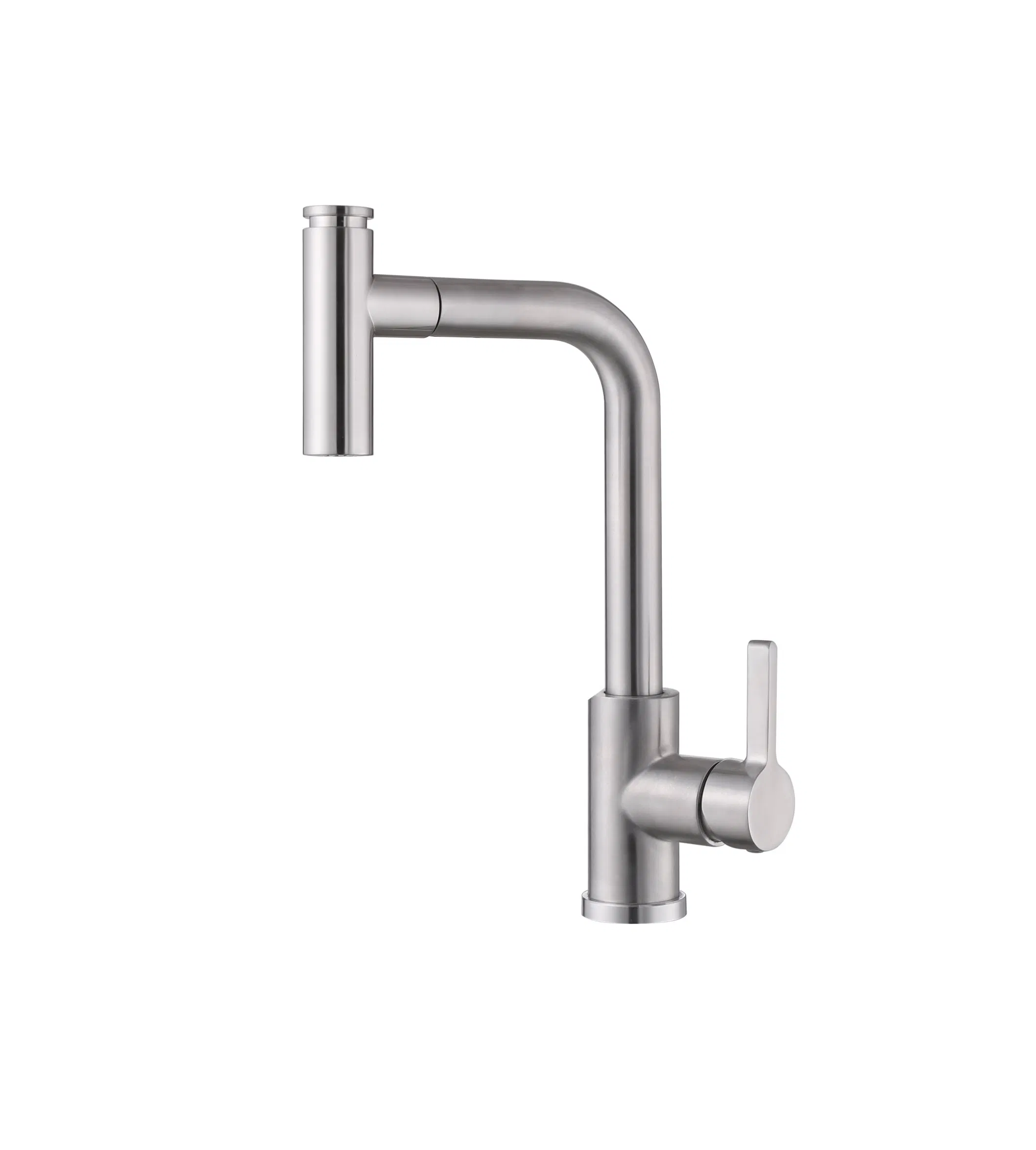 Смеситель для кухни выдвижной из нержавеющей стали