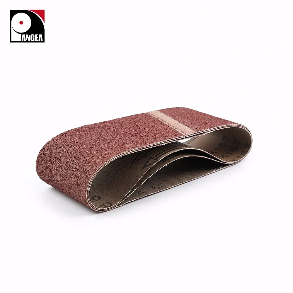 Шлифовальная лента 100x920 мм, абразивная, тканевая