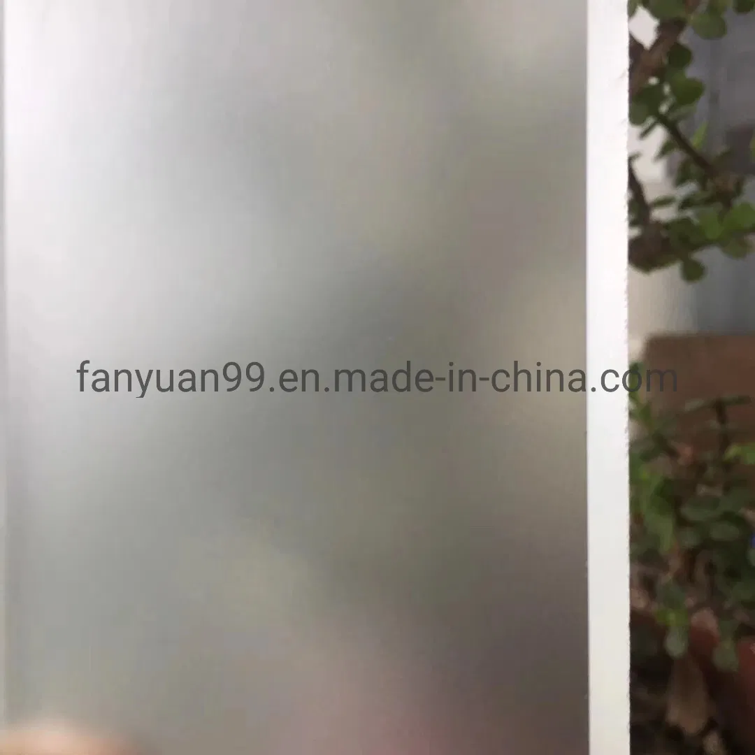 Good Price of Clear Acid Etched Glass 4/5/6mm