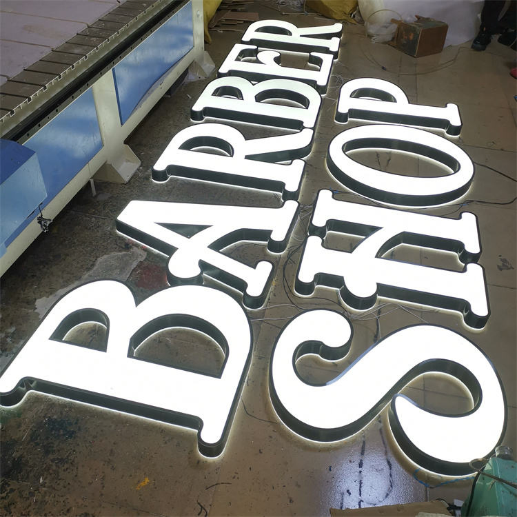 Customized 3D LED Building Frontlit Signage Signs Business Front Sign Store Sign