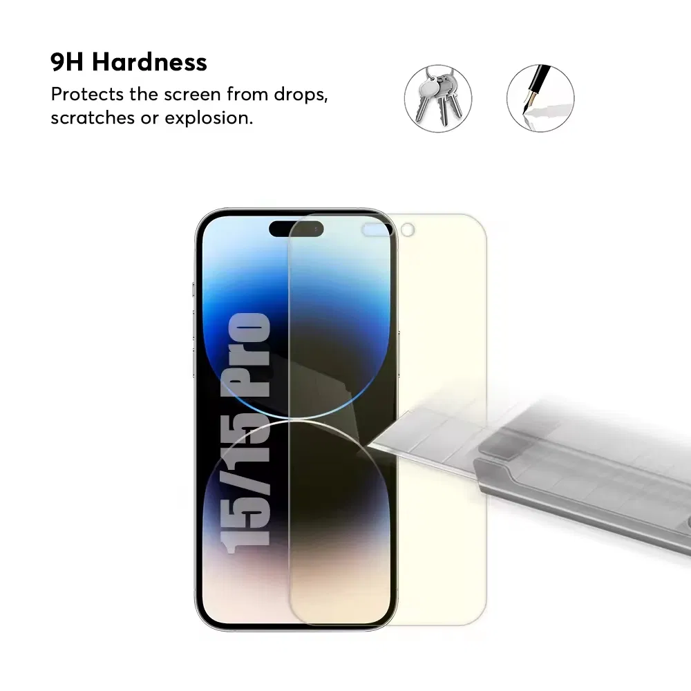 Защитное стекло Vazotel Anti Blue Light для iPhone 16/16 Pro