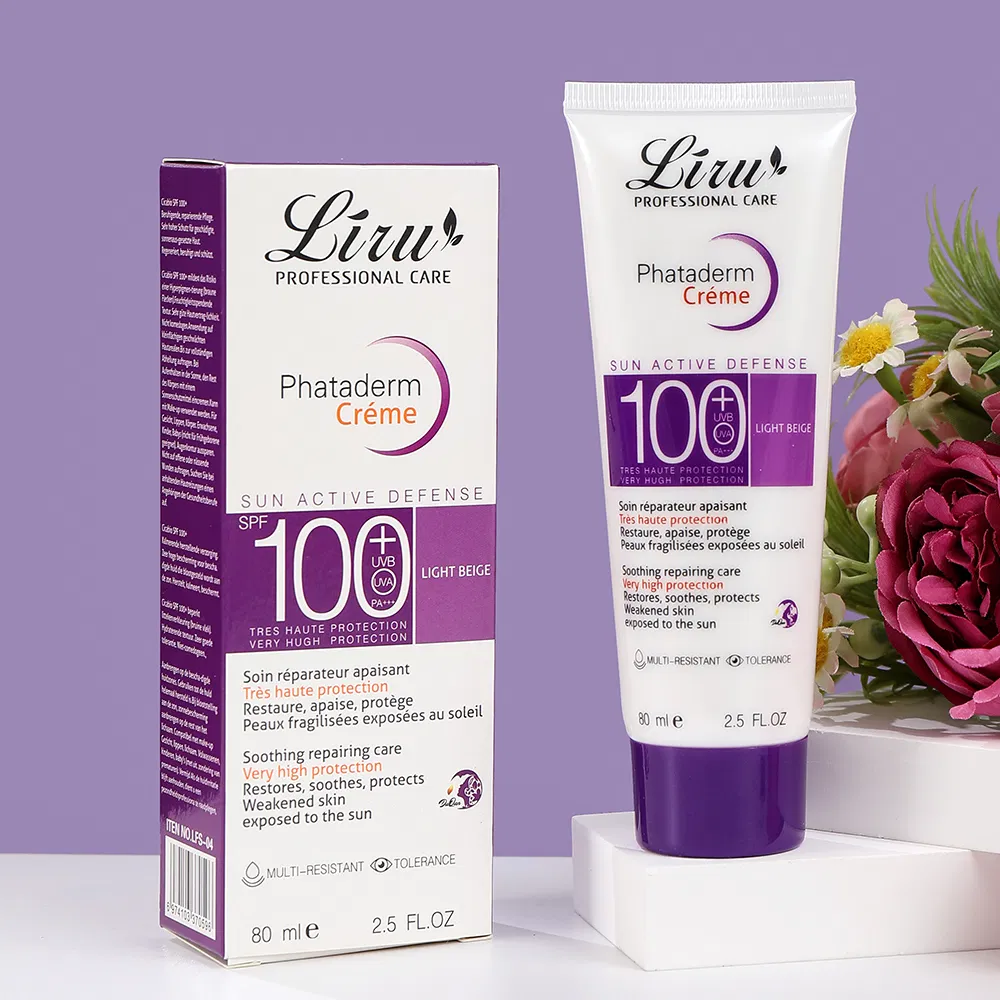 Customized Anti-Oxidation Sunblock Sun Skin Care Brightening Sunscreen SPF 100