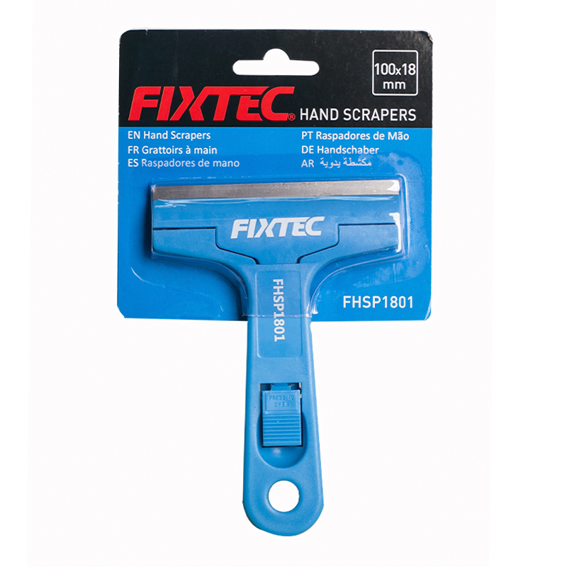 Fixtec Scraper Floor Glass Scraper Plastic Car Window Scrapper Retractable Scraper for Cleaning Windows