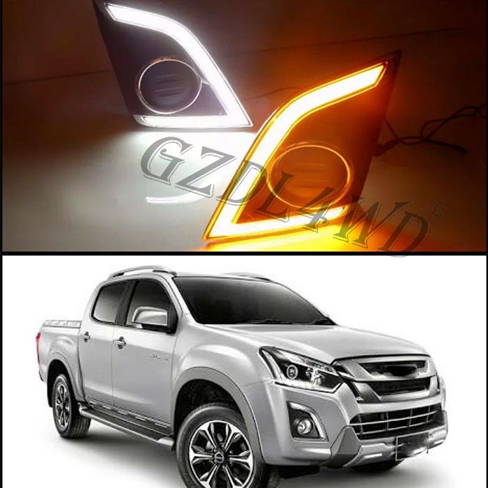 DRL Daytime Running Light для Isuzu D-Max 2016-2019