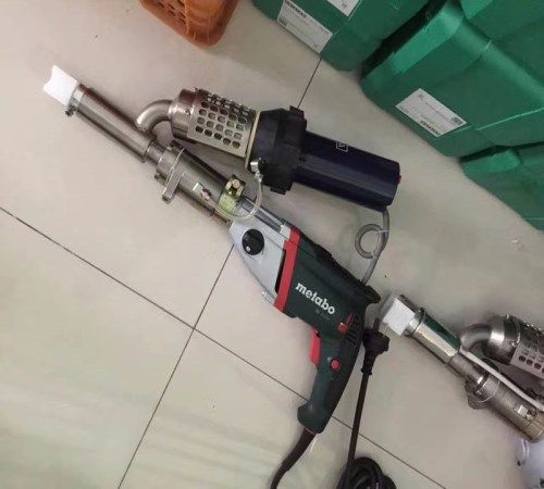 Portable Plastic Extrusion Welding Gun for Pipeline Repair Only
