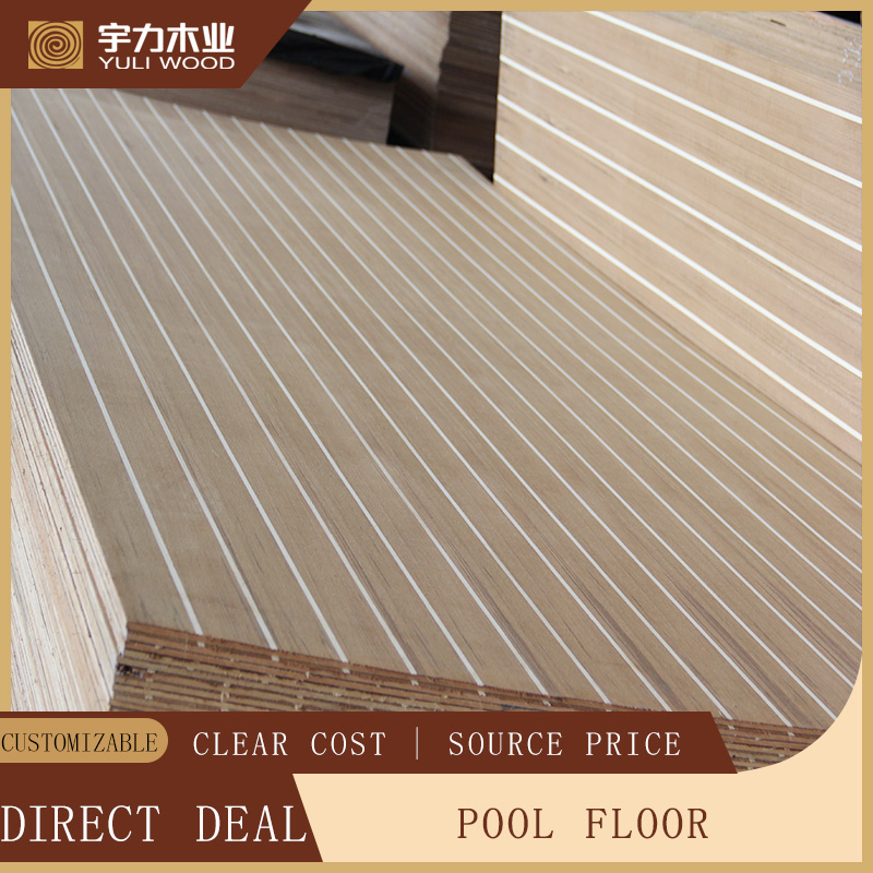 Деревянный настил для яхт, бассейнов и автодомов