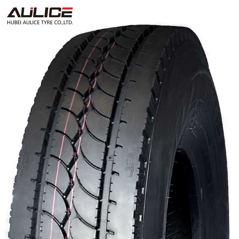 Aulice Brand All Steel Radial Truck Tyre 12.00R24 20PR/22PR, Transverse Pattern, High Quality, Long Mileage