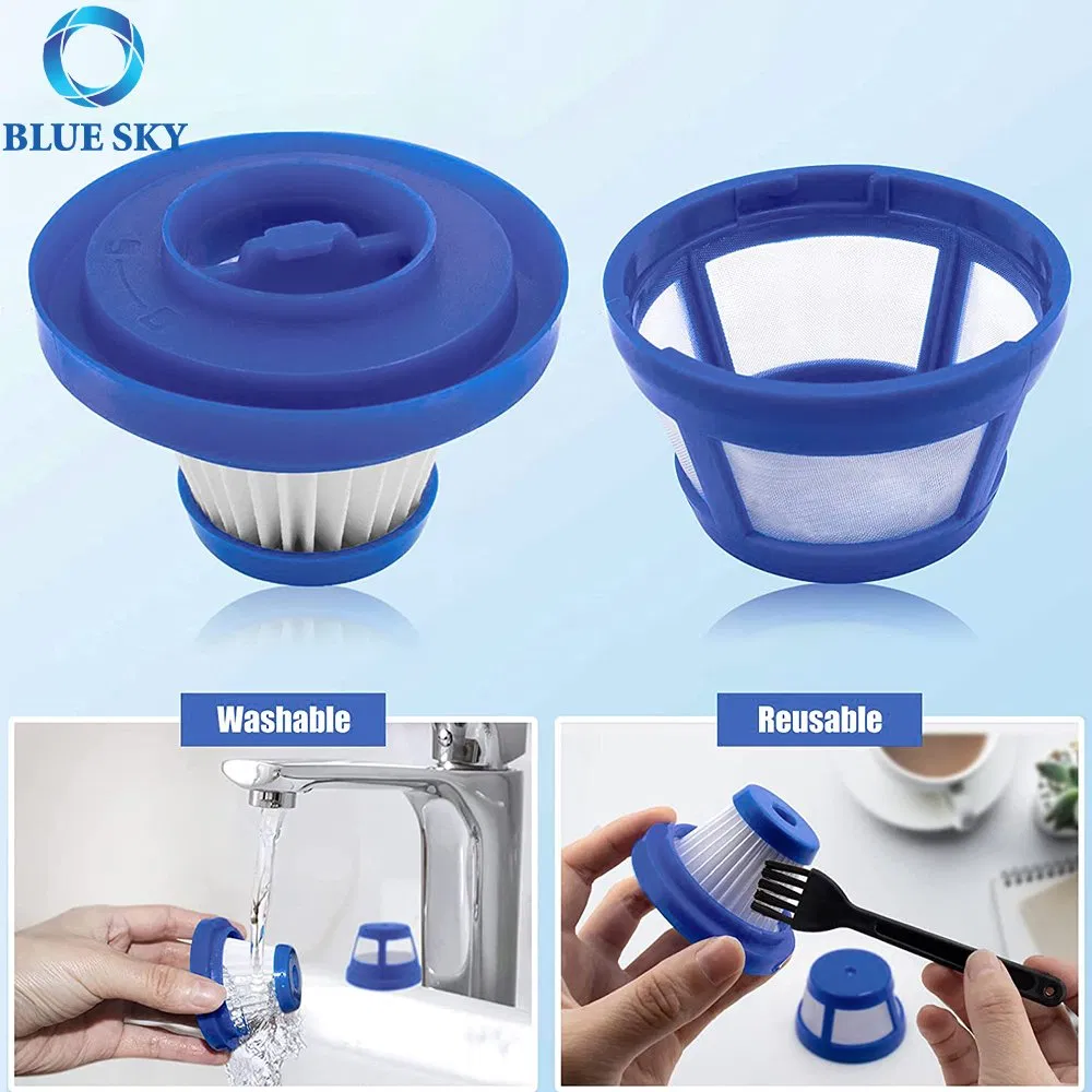 Washable Reusable Vacuum Cleaner Filter Replacement for Eufy Homevac H11 H11 Pure H20 Handheld Vacuum Cleaner