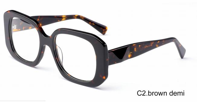 Top Quality China Craft Acetate Optical Glasses Unique Personality Brand Design Handcraft