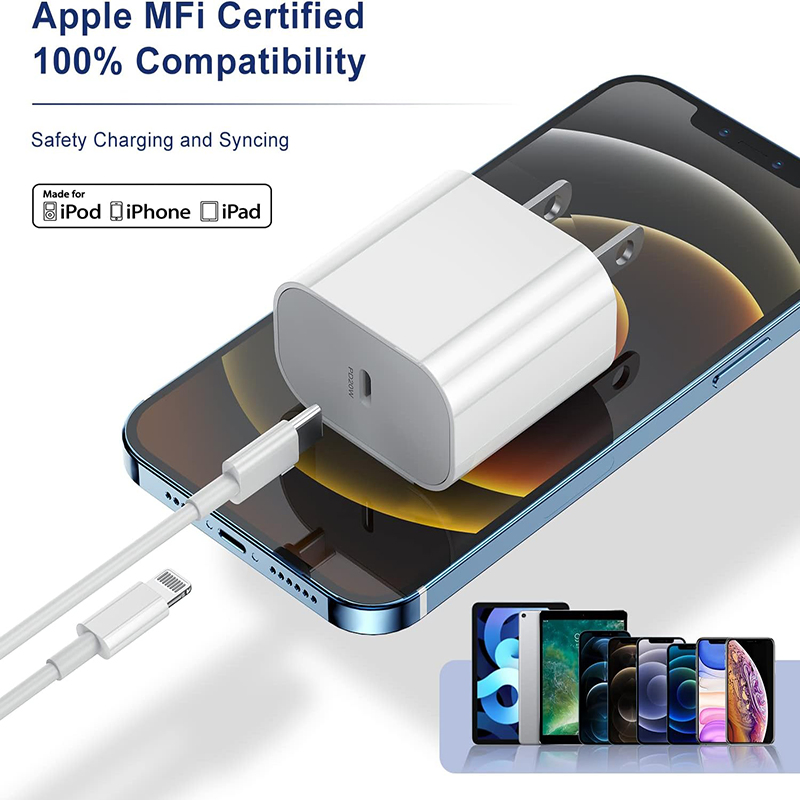 Зарядное устройство 20W PD QC Fast Type-C для iPhone