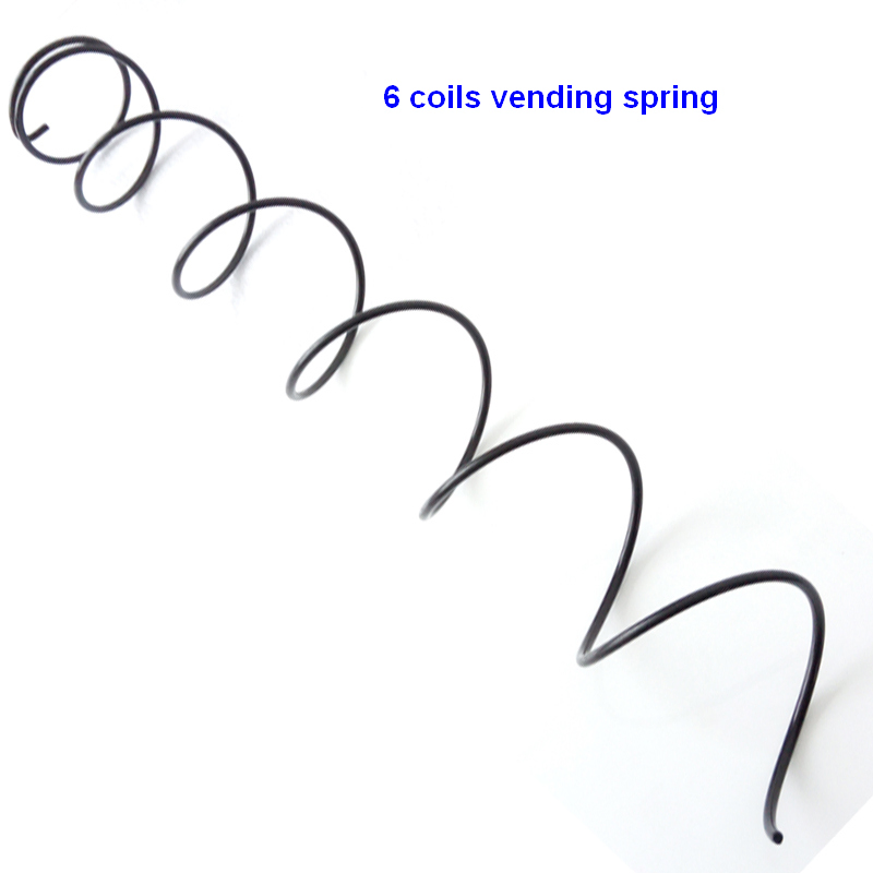 Different Color Painting Seven Coils Vending Machine Spring