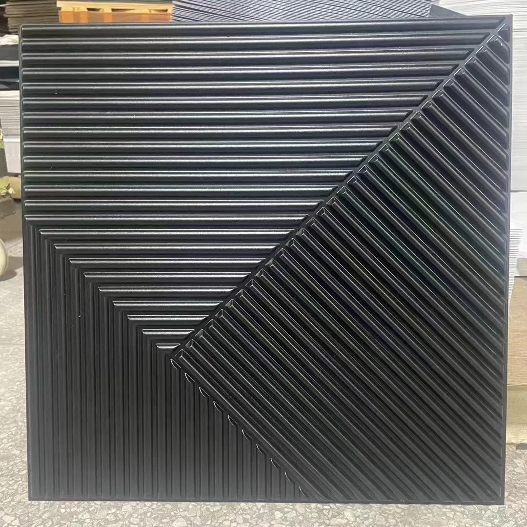 Waterproof and Easy DIY Eco-Friendly Embossed Decorative 3D PVC Wall Panel