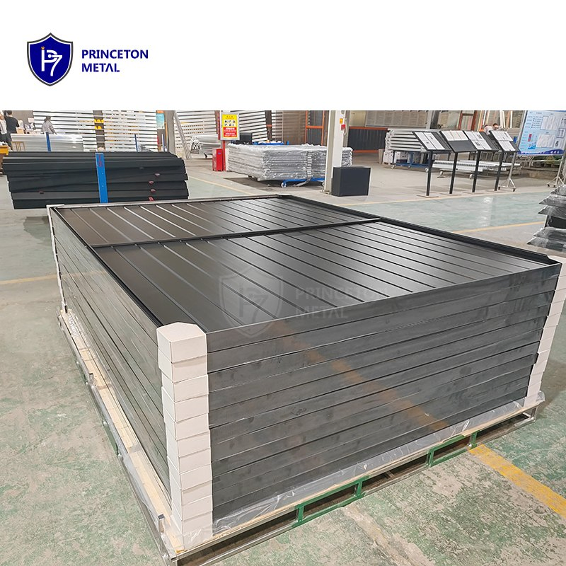 Durable Rust-Free Aluminium Slat Privacy Fence Panel for Garden Outdoor Spaces