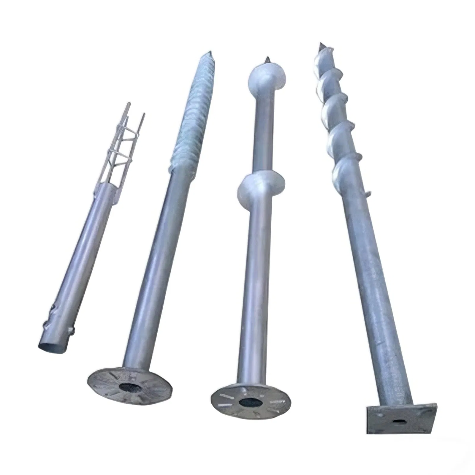 Винтовая свая для наземного крепления солнечных панелей