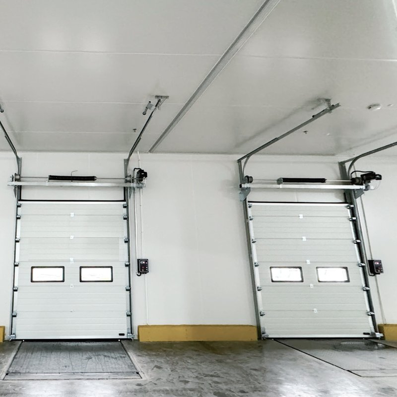 Industrial Energy Efficient Insulated Electric Insulation Sectional Doors