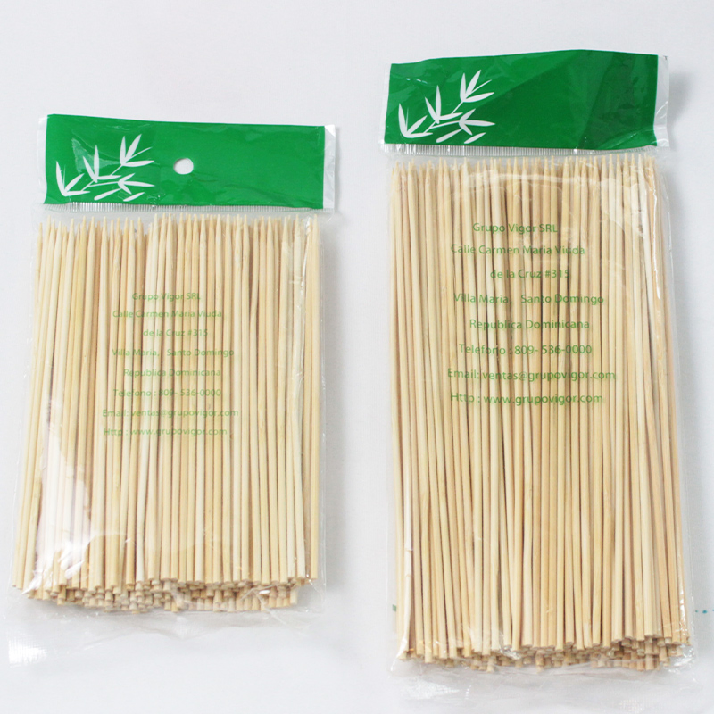 Eco-Friendly Disposable Round Bamboo Skewer BBQ Cheaper Price