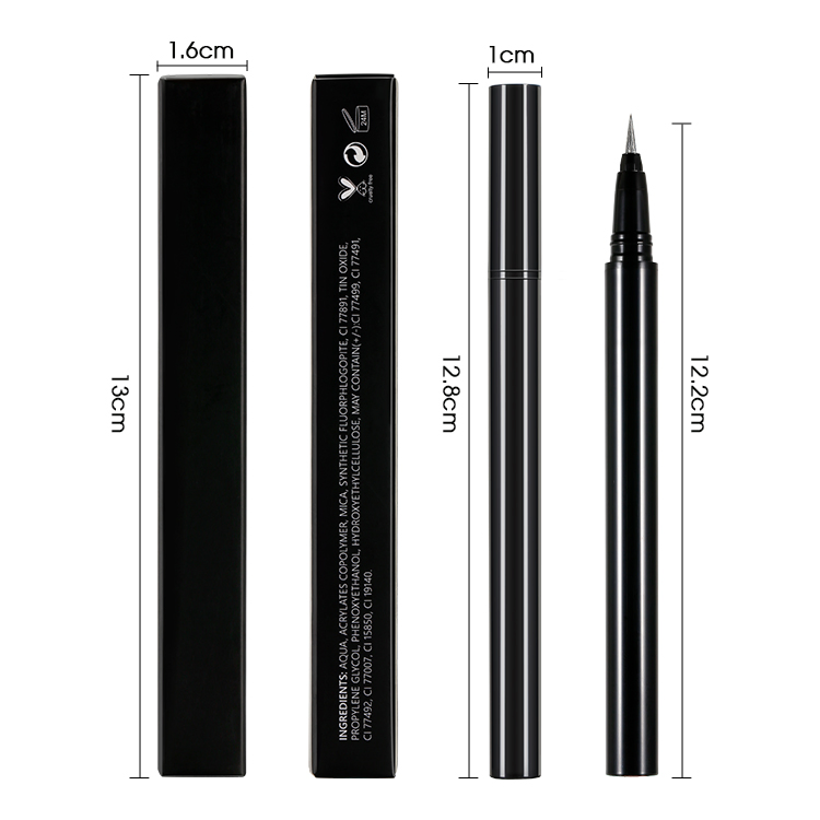 High Pigment Shimmer Eyeliner Private Label Vegan Custom Liquid Eyeliner