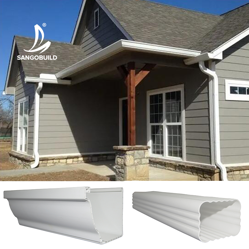 Roof Rain Gutter Filter Greenhouse Roof Rain Gutter Kenya PVC Water Gutters