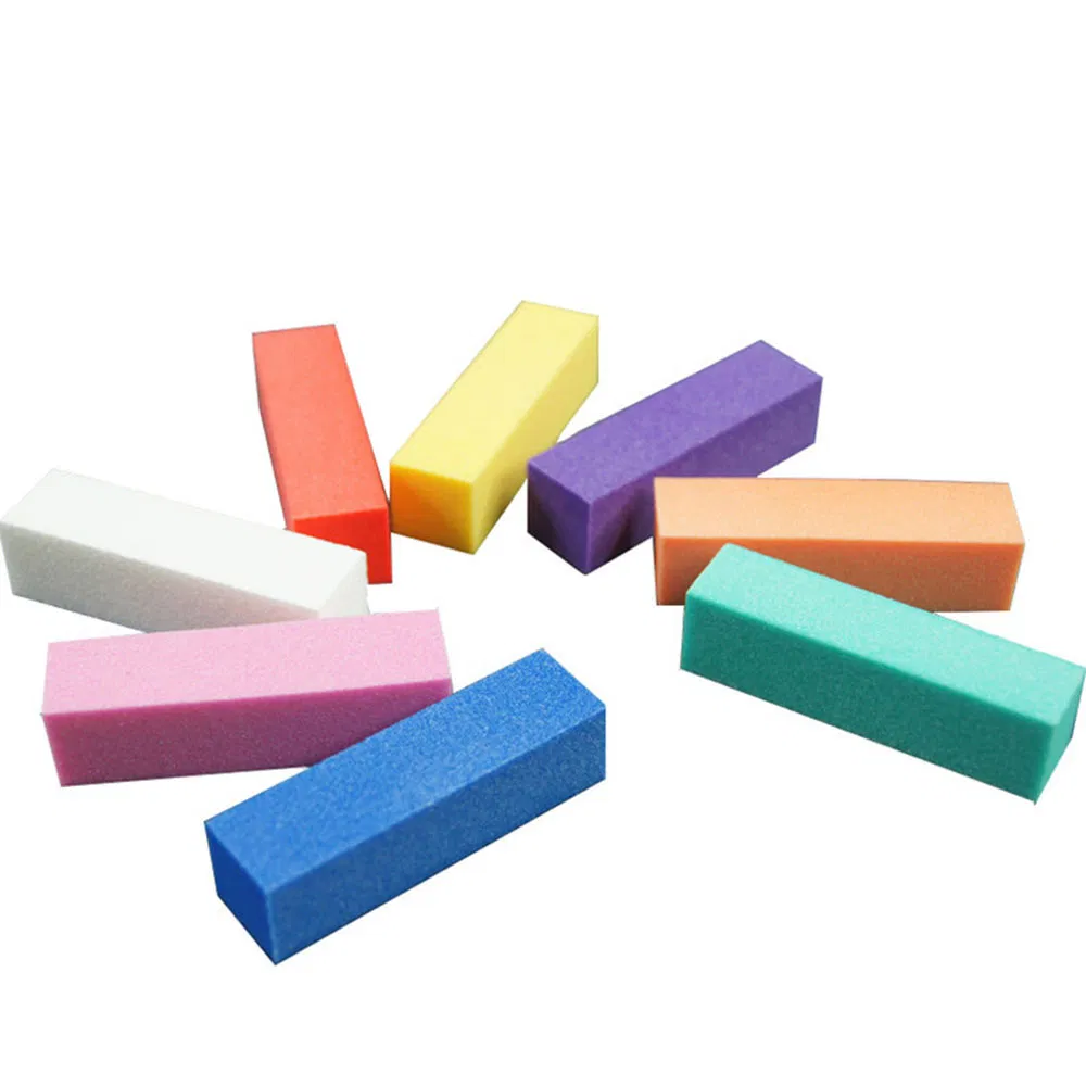 High Quality Nail Art Tool 4-Side Nail File Buffer Nail Sanding Sponge