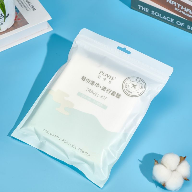 Disposable Towel 100% Cotton in Large Bath Towel Travel