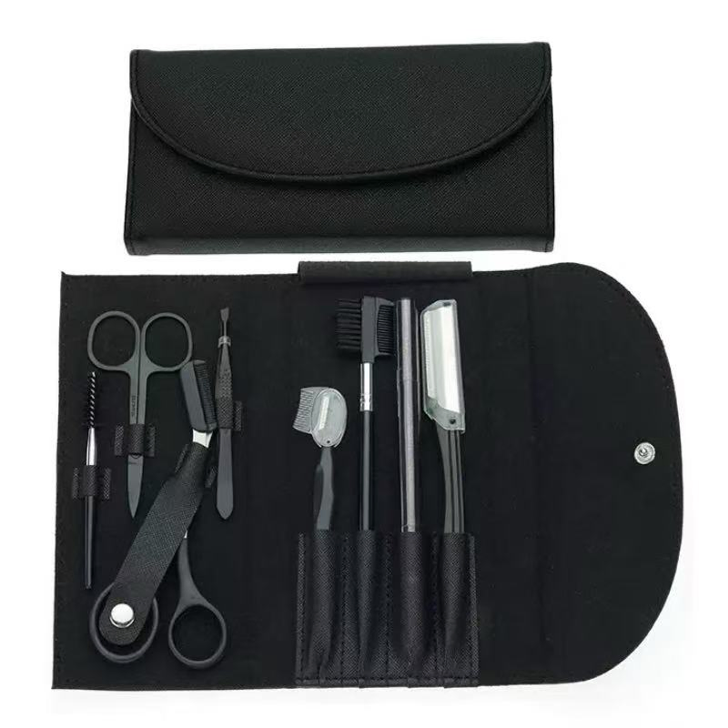 Wholesale Beauty Mirror Glow Stainless Steel Beauty Eyelash Trimmer Eyebrow Nose Trimmer