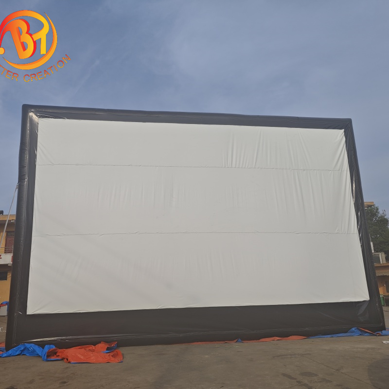 Open Air Theater Projection Inflatable Movie Screen Outdoor
